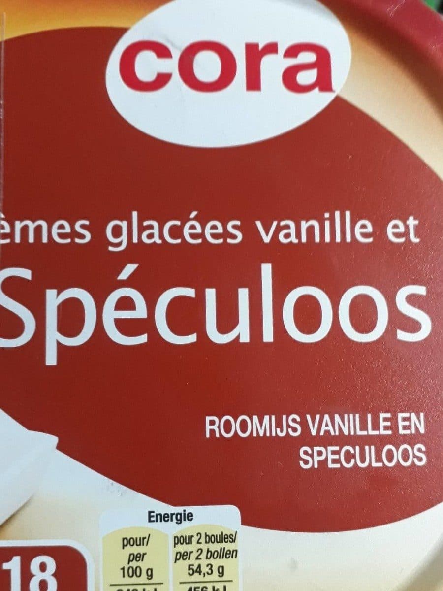 Cora Crème vanille et spéculoos packshot