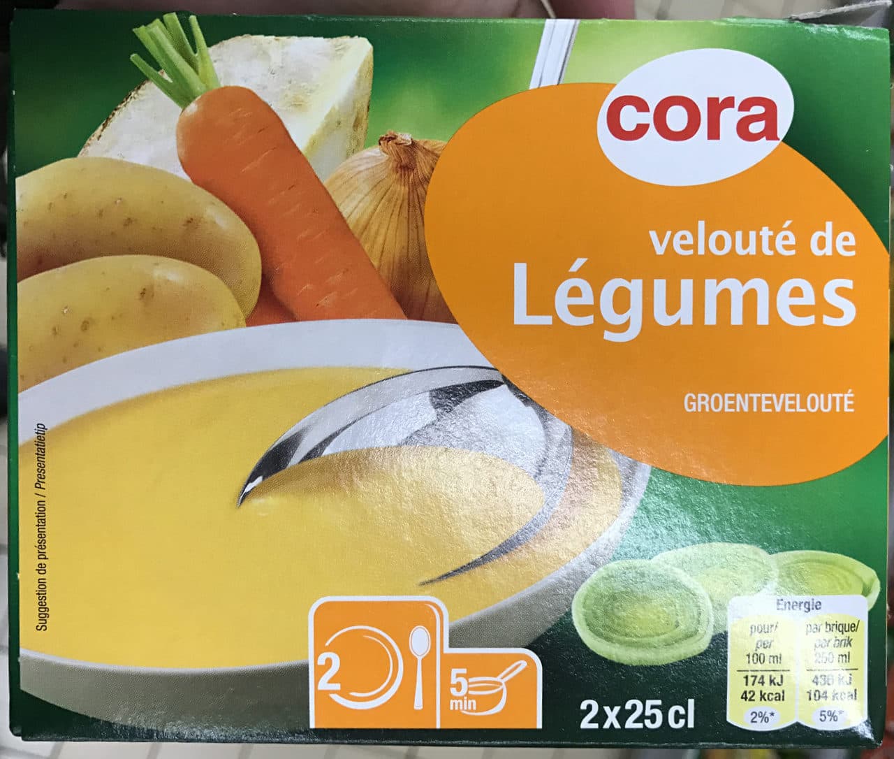 Cora Velouté de légumes packshot