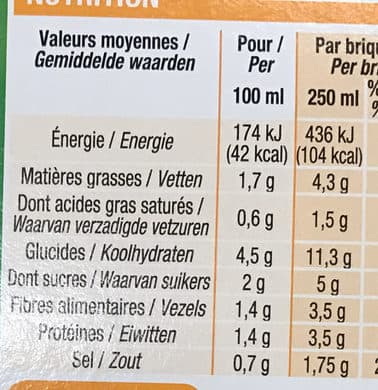 Cora Velouté de légumes packshot