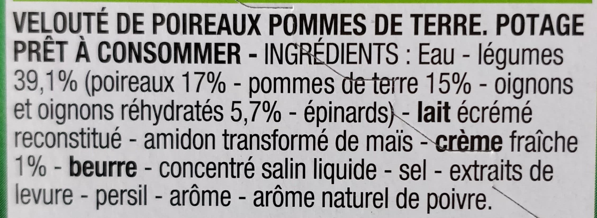 Cora Velouté de poireaux pommes de terre packshot