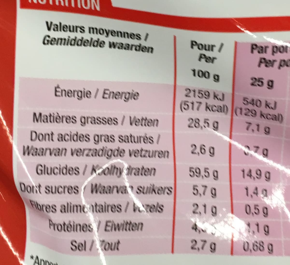Cora Kid'snacks goût Ketchup packshot