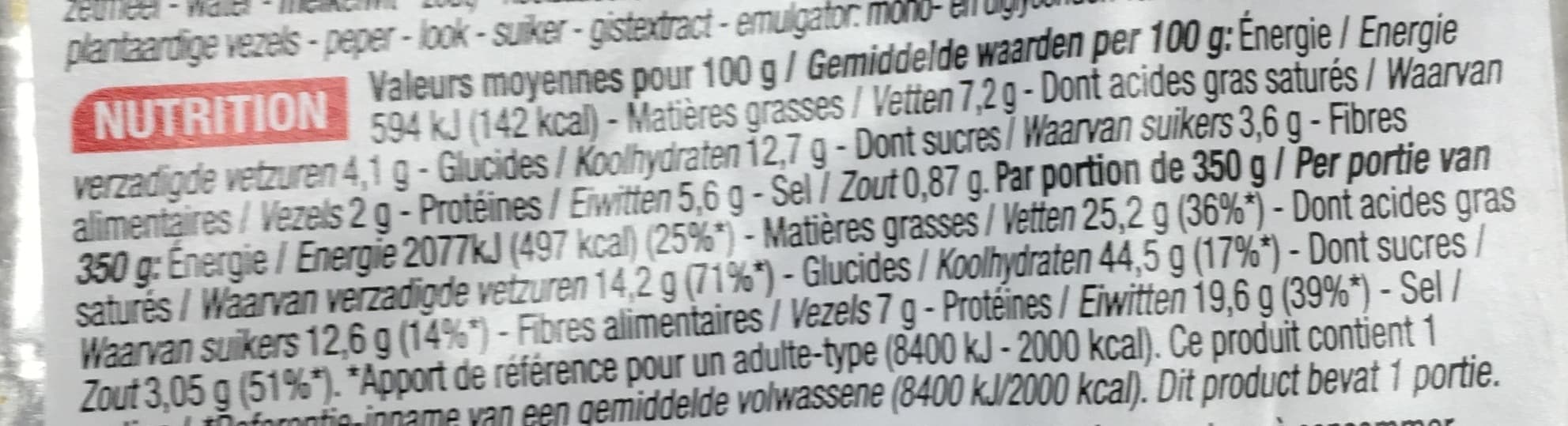 Cora Lasagnes Ricotta Épinard gratinées packshot