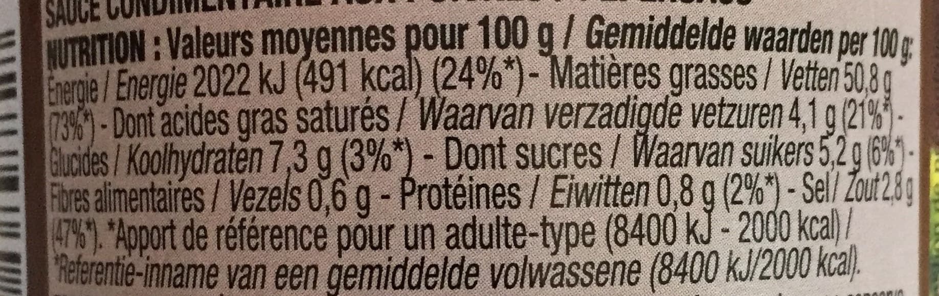 Cora Sauce aux 2 poivres packshot