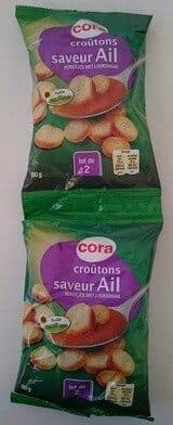 Cora Croûtons saveur Ail packshot