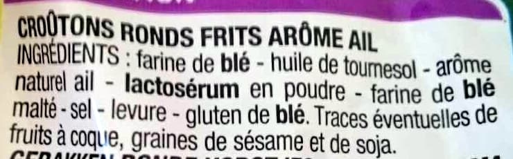 Cora Croûtons saveur Ail packshot