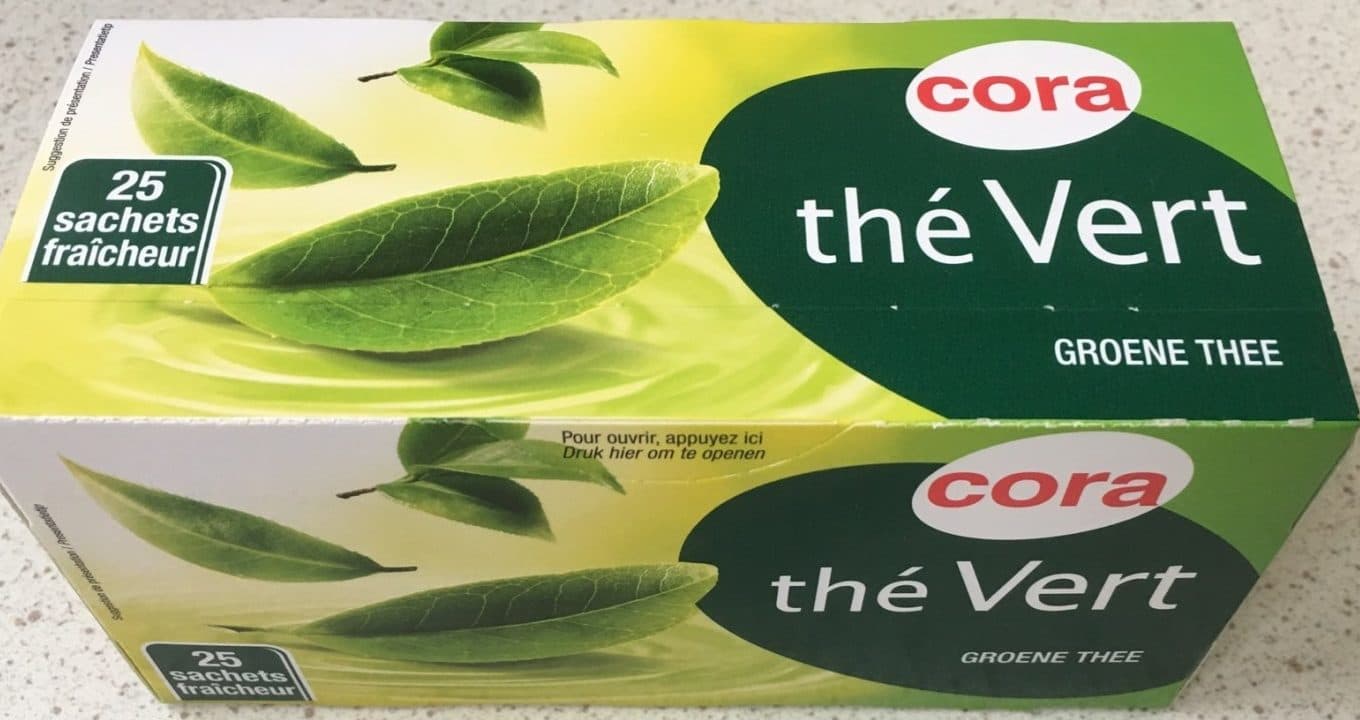 Cora Thé vert packshot