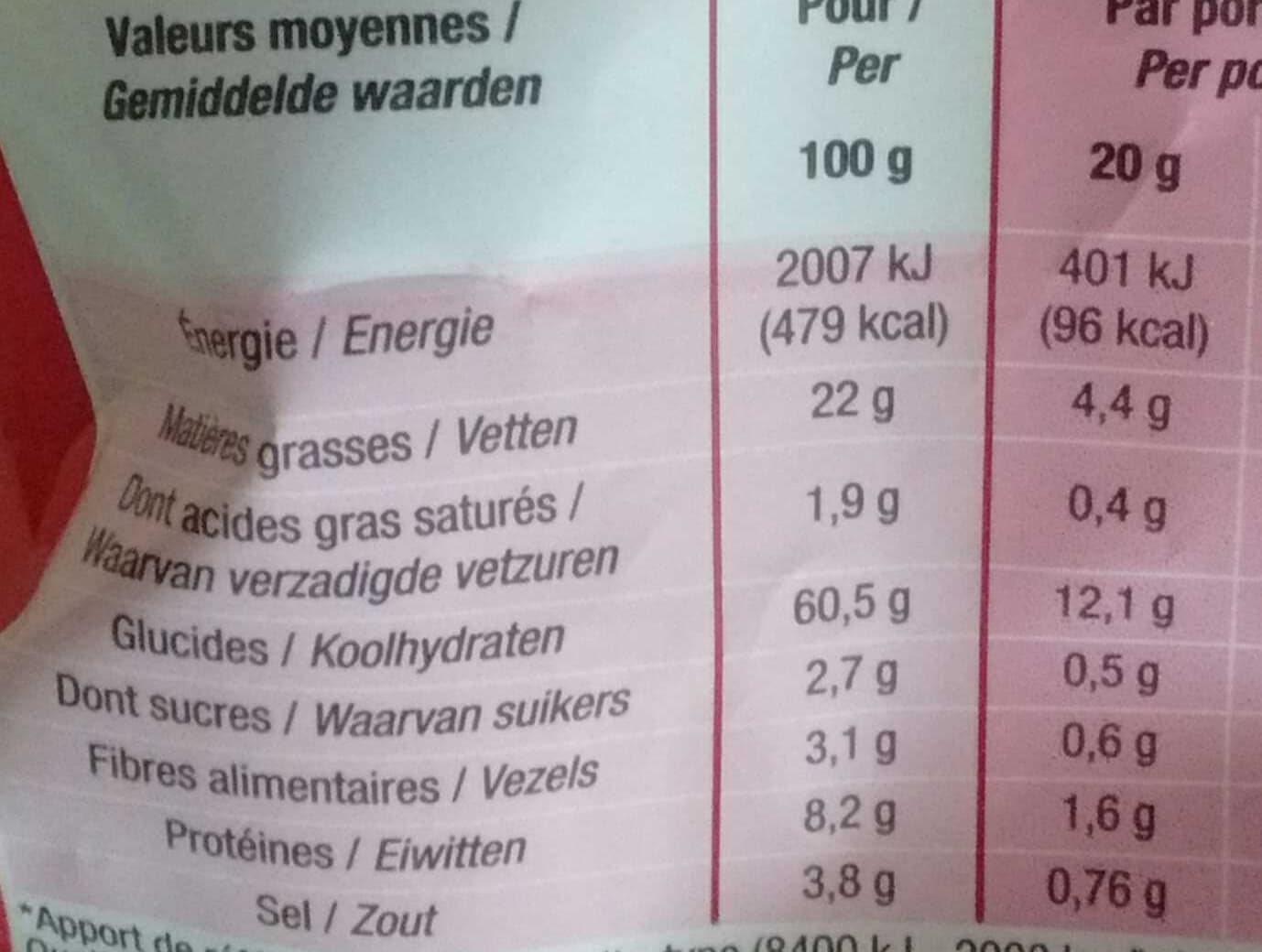 Cora Soufflés goût Bacon packshot