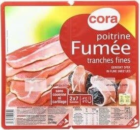 Cora Poitrine fumée tranches fines packshot
