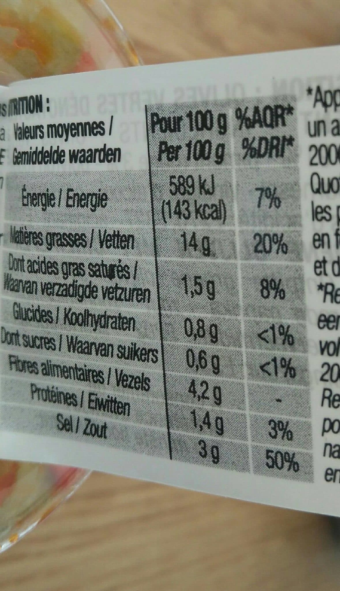 Cora Olives dénoyautées piquantes packshot