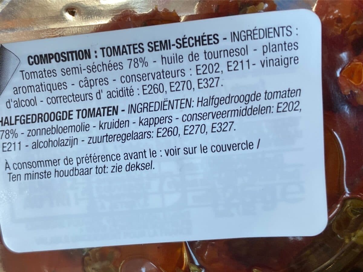 Cora Tomates semi sechees packshot
