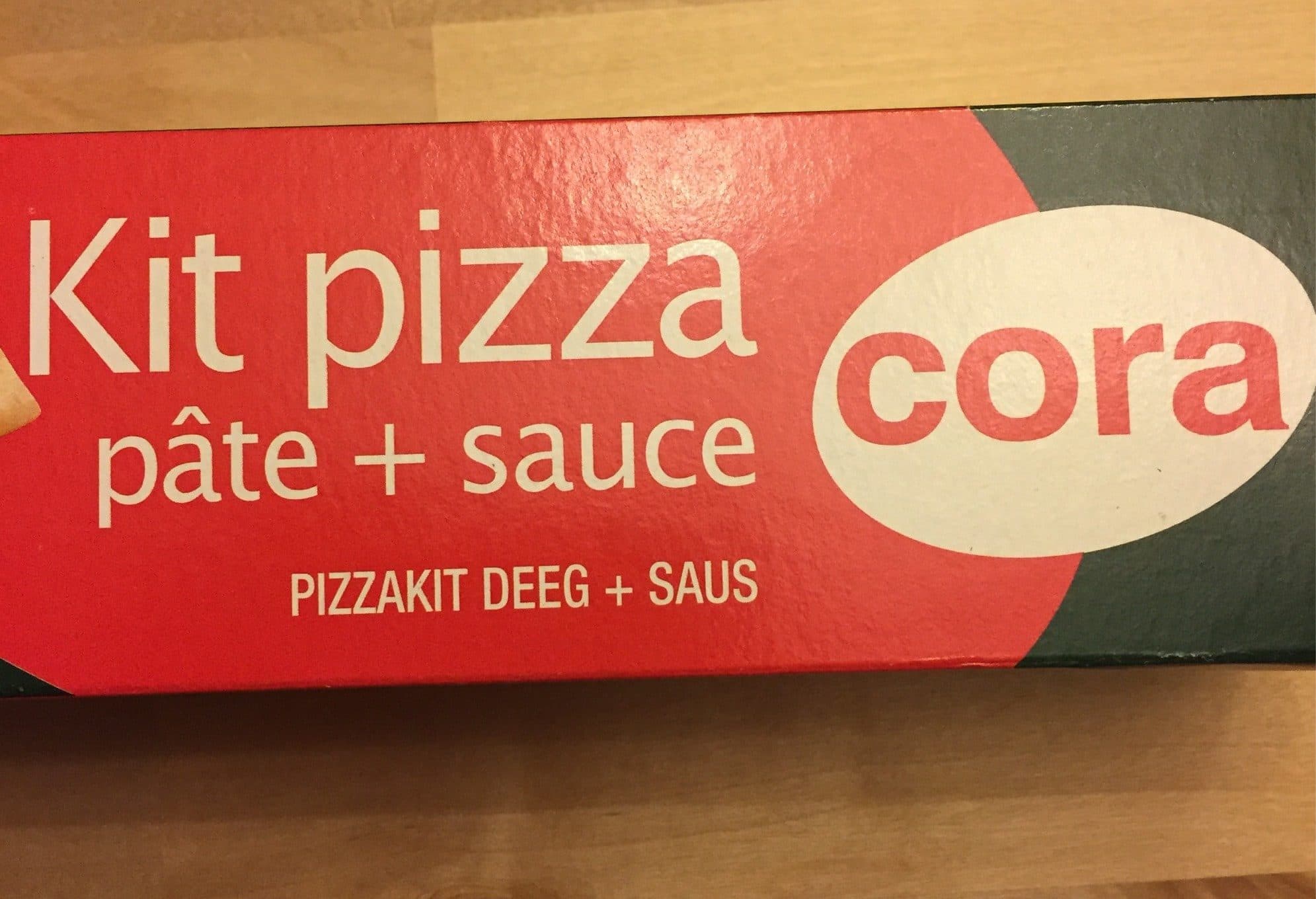 Cora Kit pizza - pâte + sauce packshot