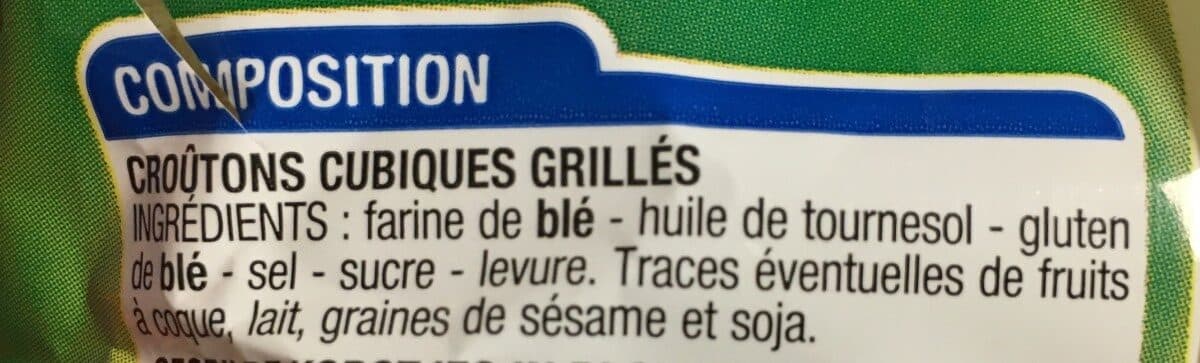 Cora Cubes pour salade packshot