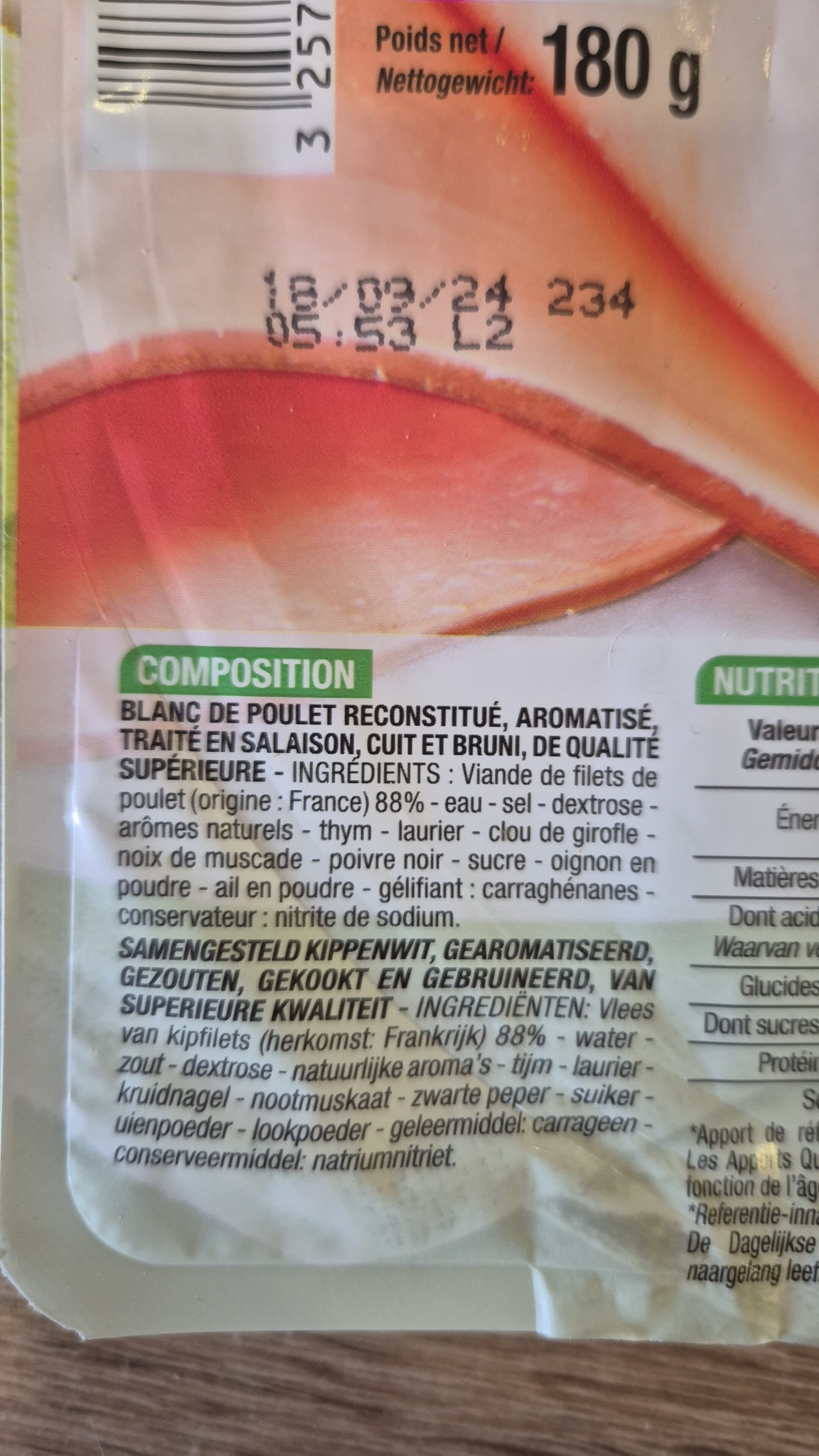 Cora Blanc de Poulet packshot