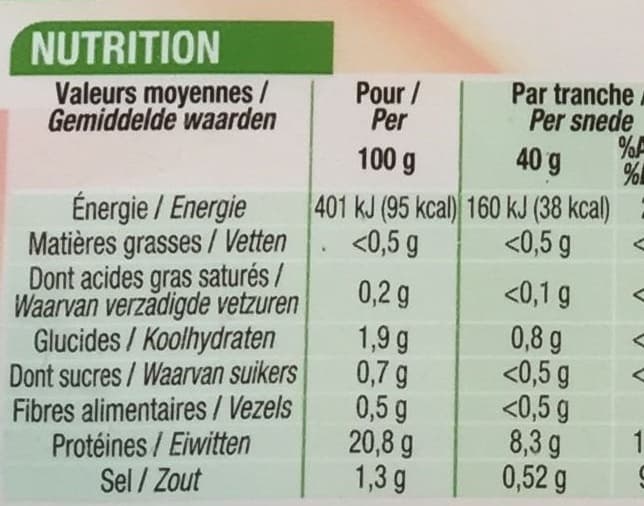 Cora Blanc de poulet (-25% de sel) packshot