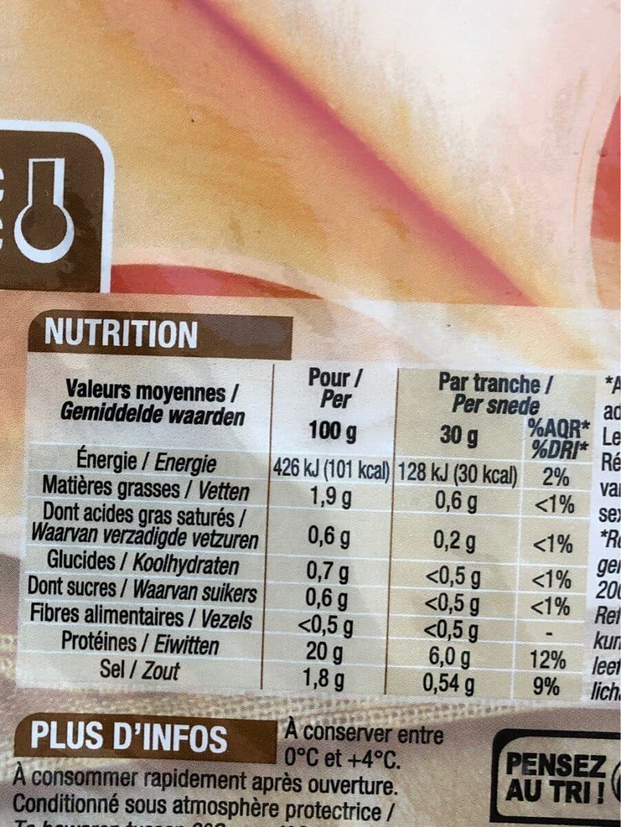 Cora Blanc de Poulet goût fumé packshot