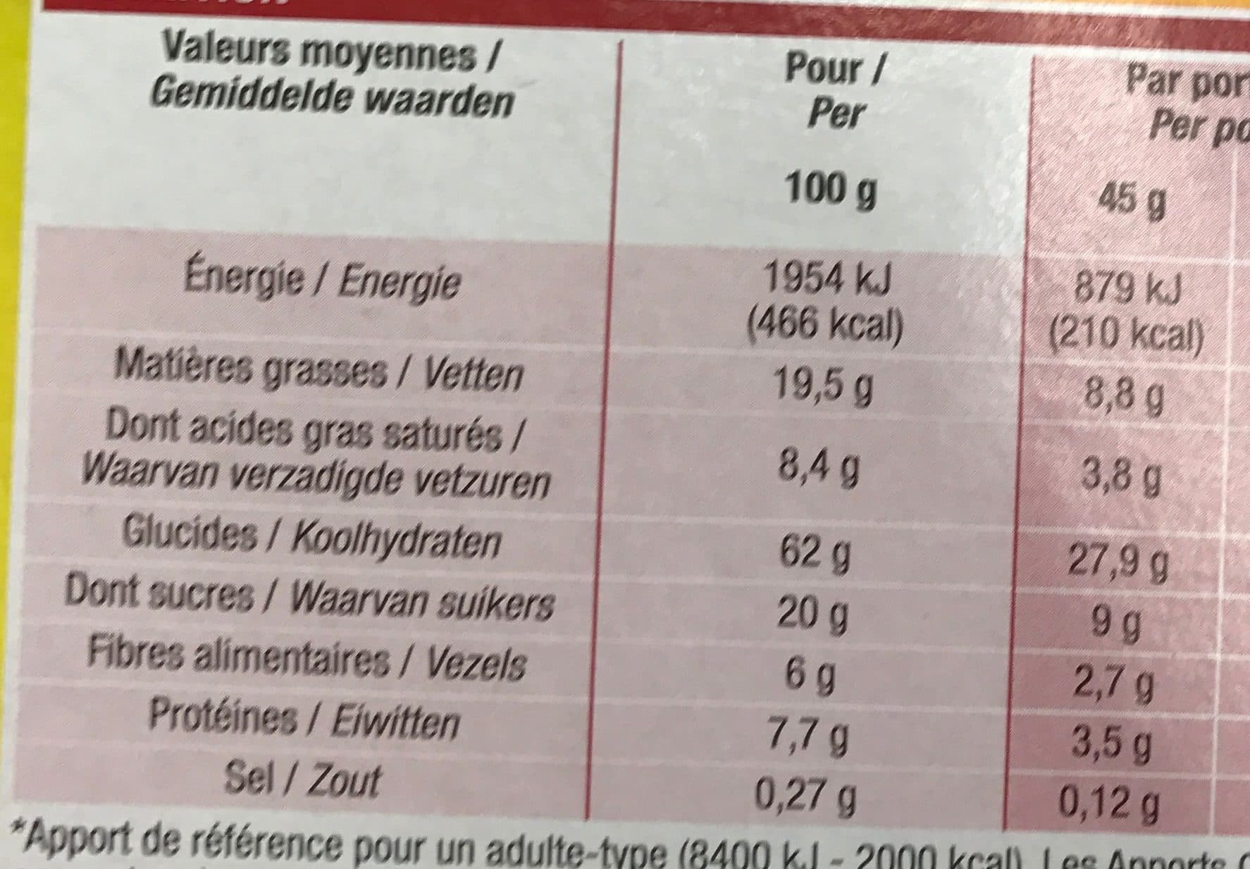 Cora Muesli croustillant fruits packshot