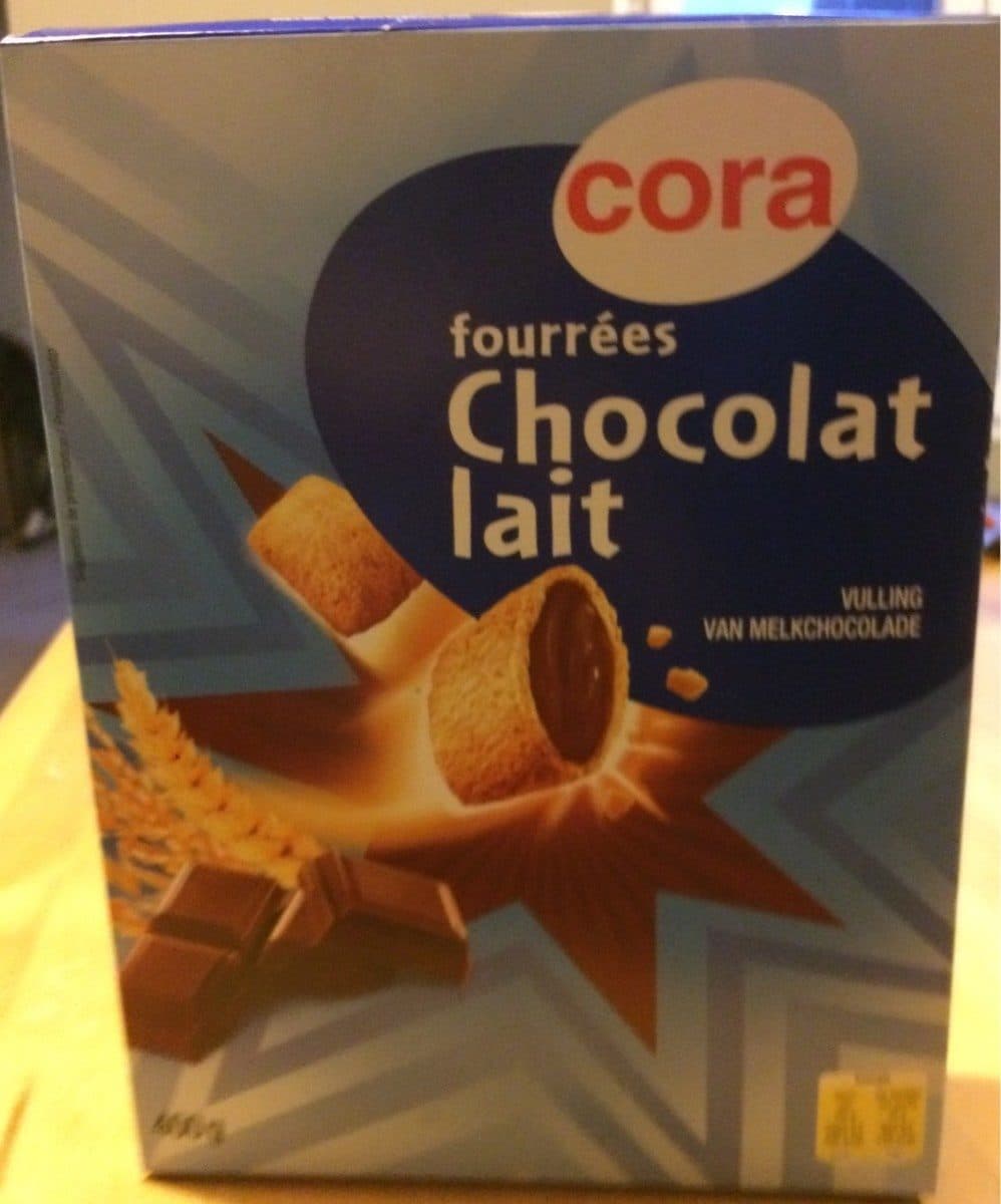 Cora Fourré Chocolat Lait Céréales packshot