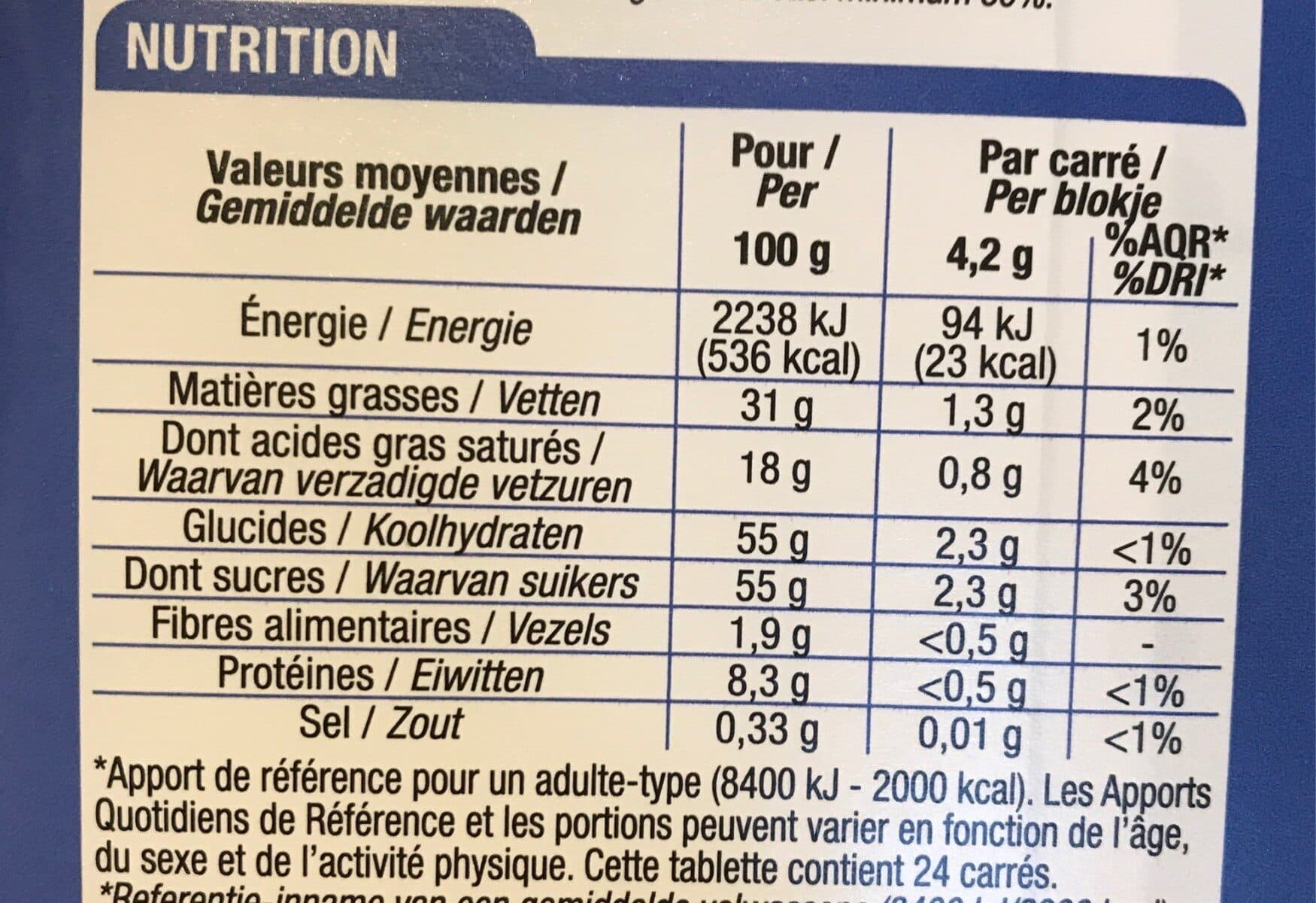 Cora Chocolat au Lait du Pays Alpin packshot