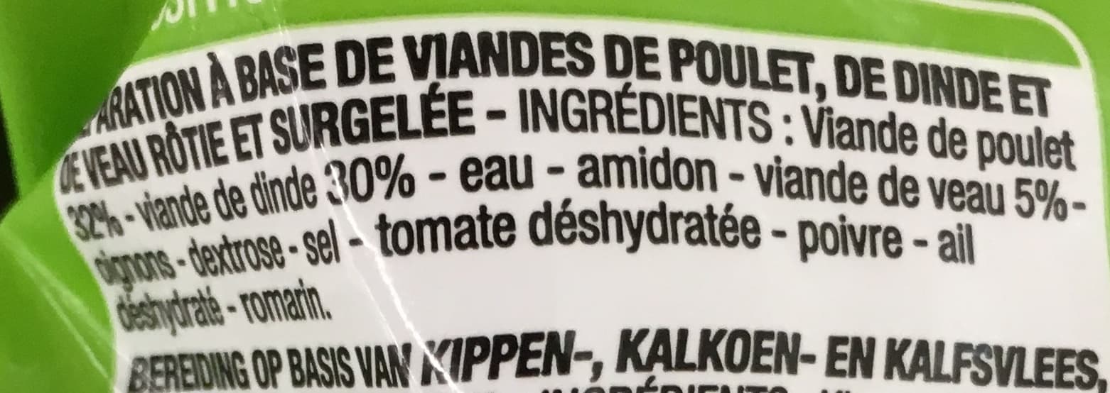 Cora Lamelles de Kebab Poulet, Dinde, Veau packshot