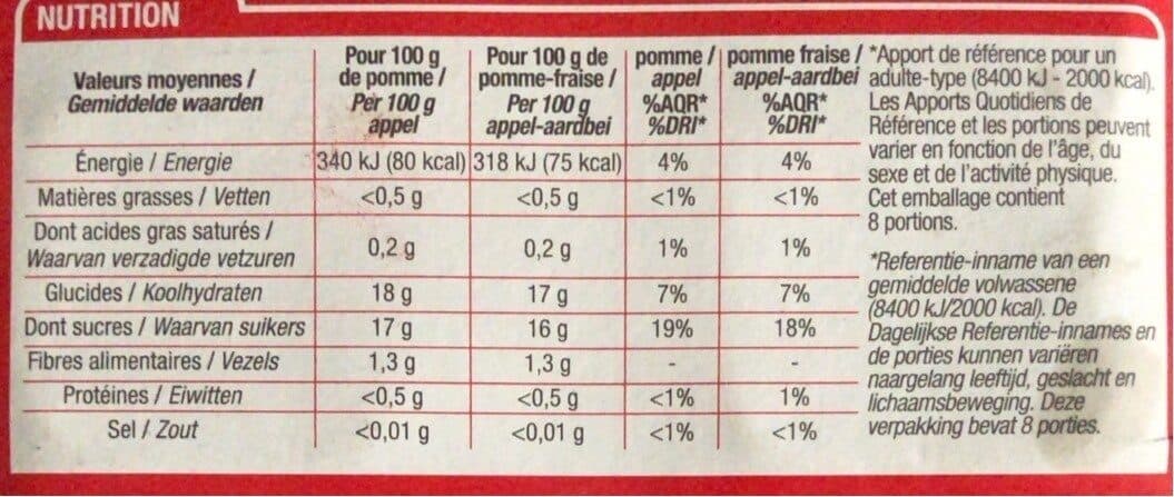 Cora Assortiement de desserts de fruits packshot
