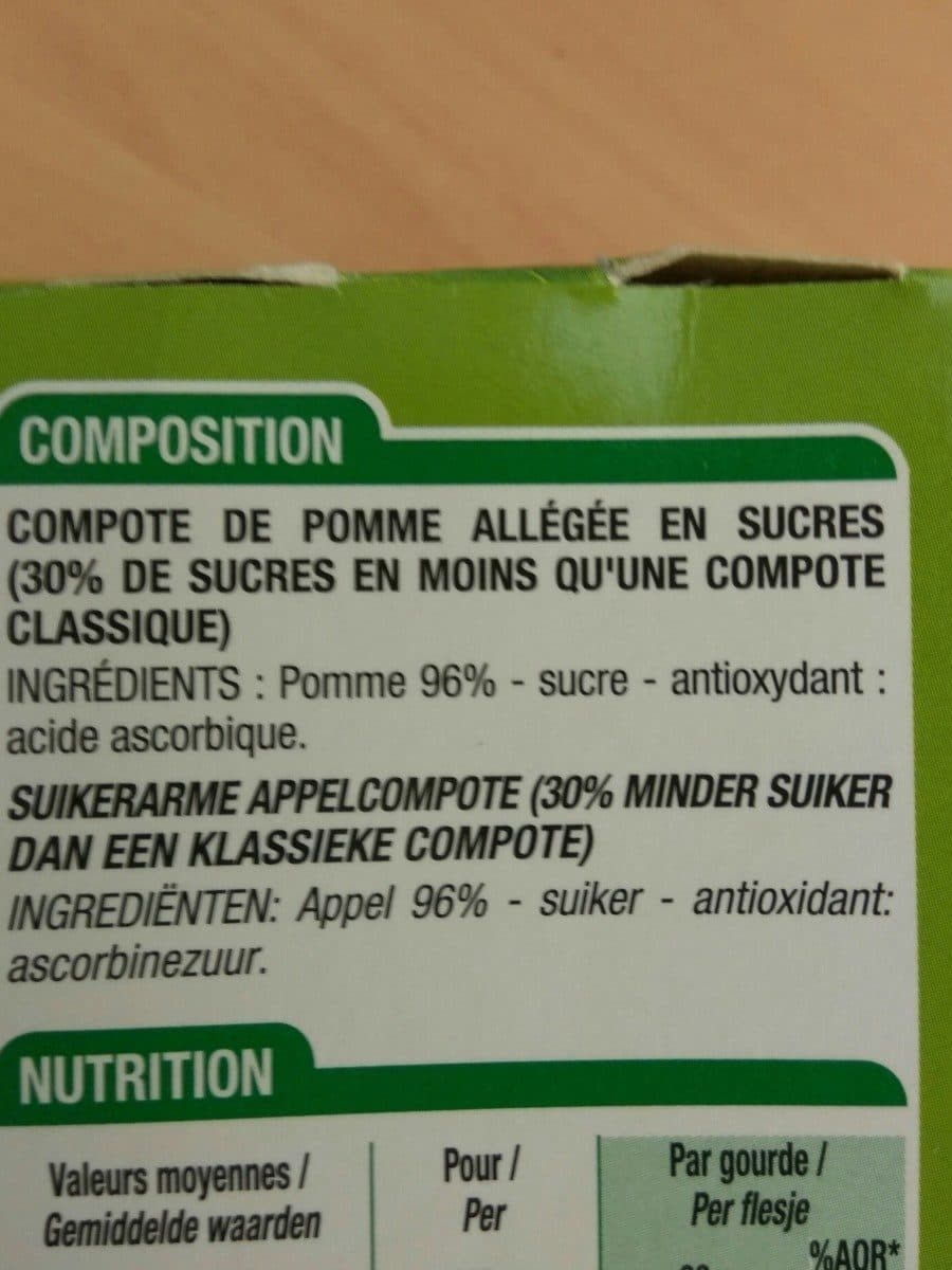 Cora Compote Pomme packshot