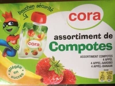 Cora Compotes packshot
