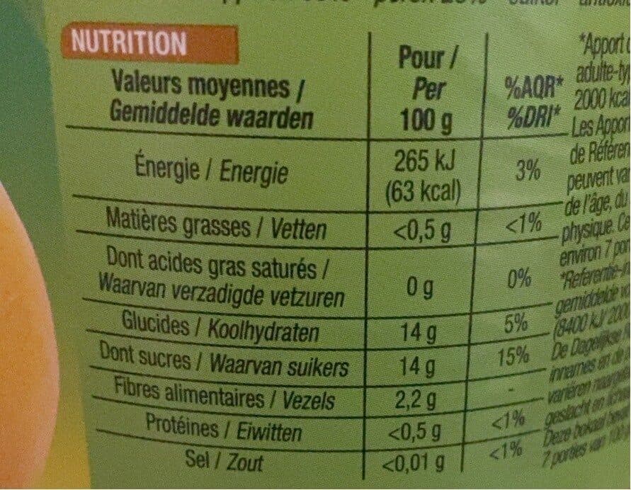 Cora Compote Pomme Poire packshot