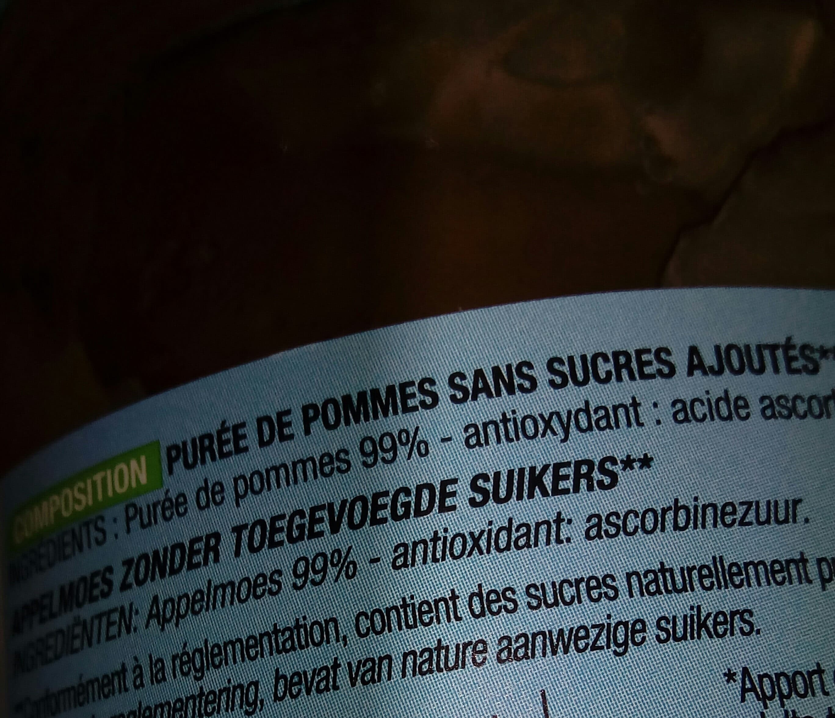 Cora Purée de Pomme packshot