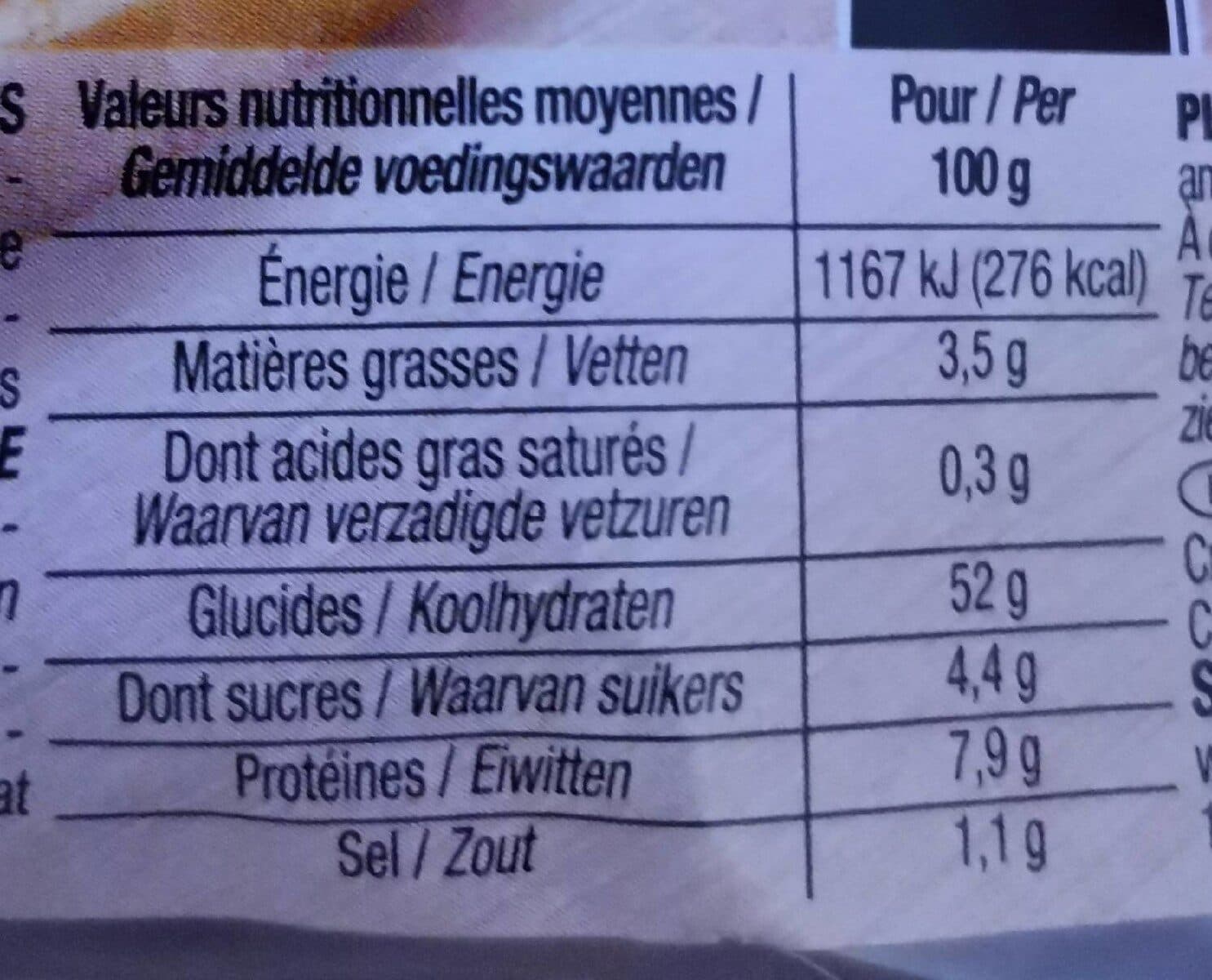 Cora 4 Pains Carrés Burger, 330g packshot