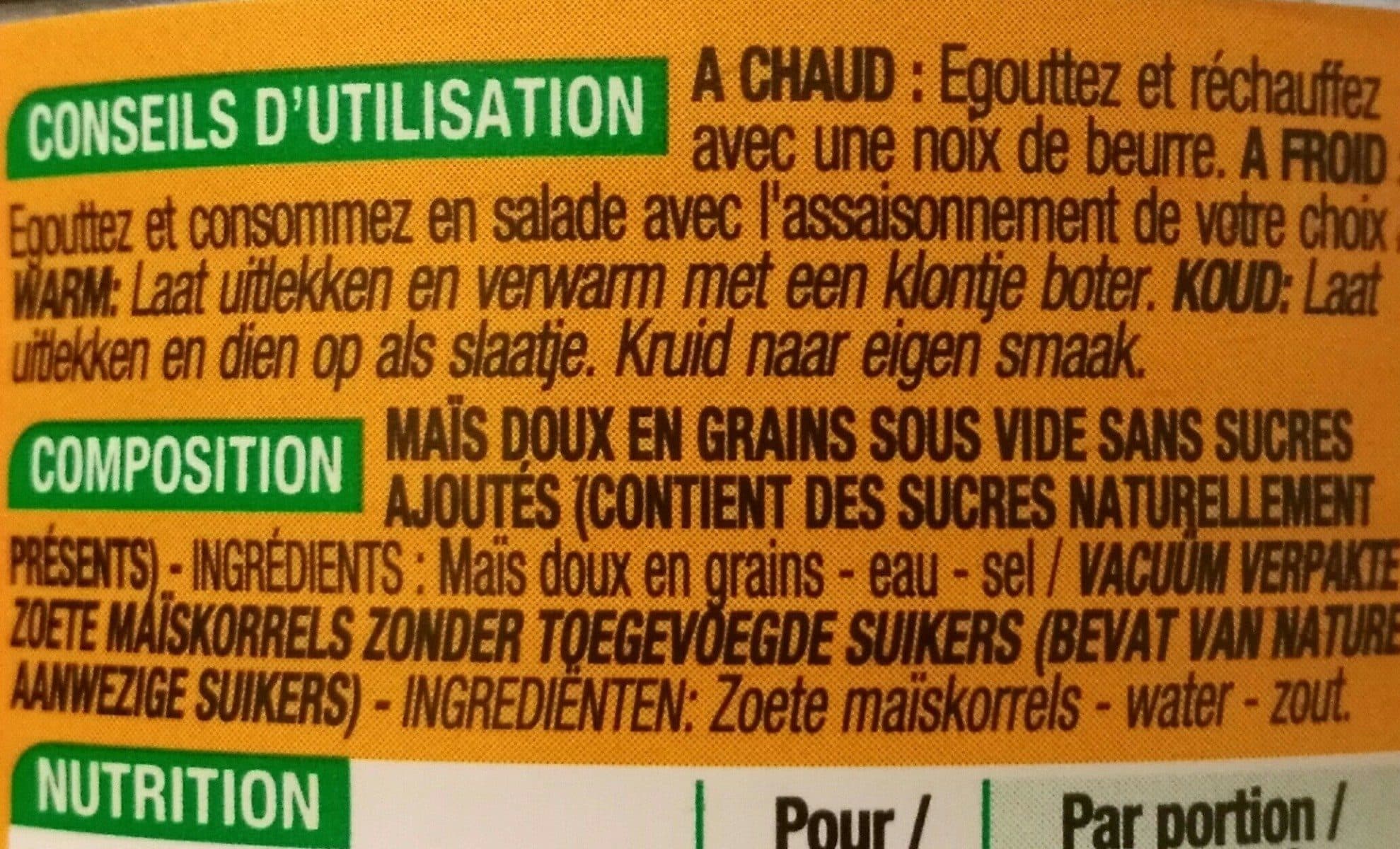 Cora Maïs doux packshot