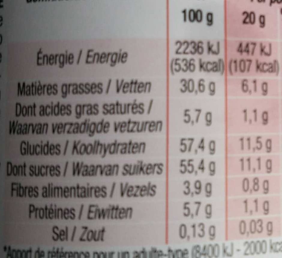 Cora Pâte à tartiner packshot