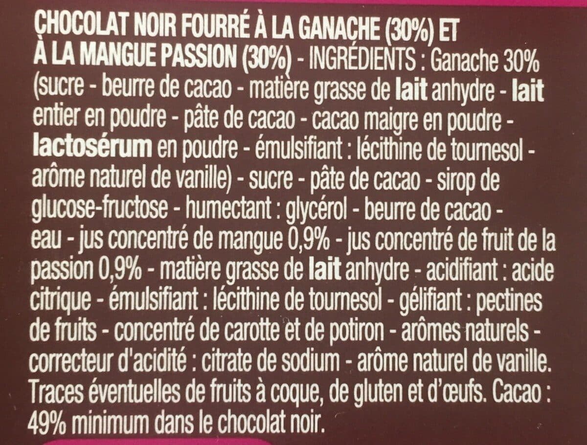 Cora Chocolat Noir Mangue Passion packshot