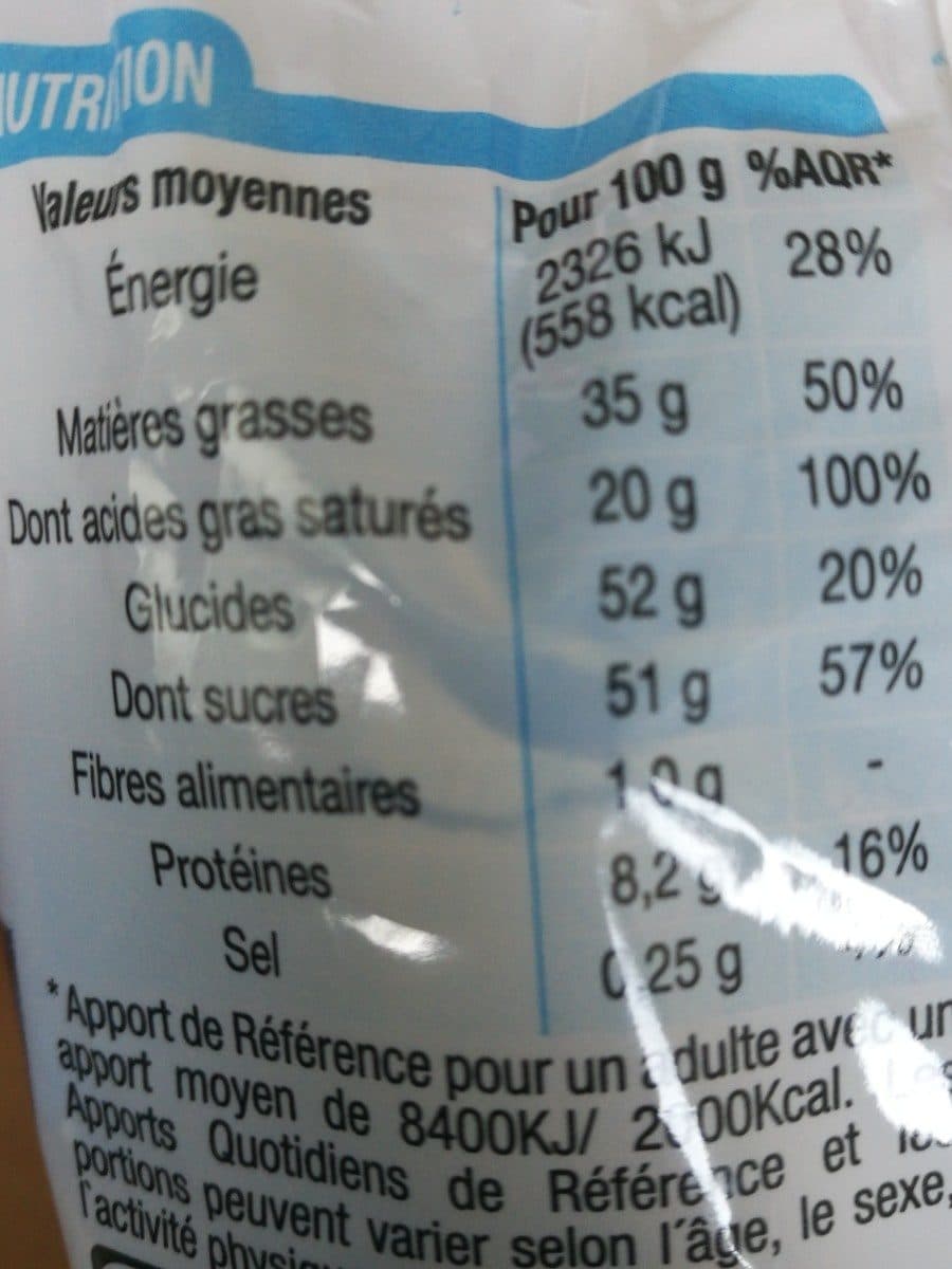 Cora Chocolat Lait aux Éclats de Noisettes packshot