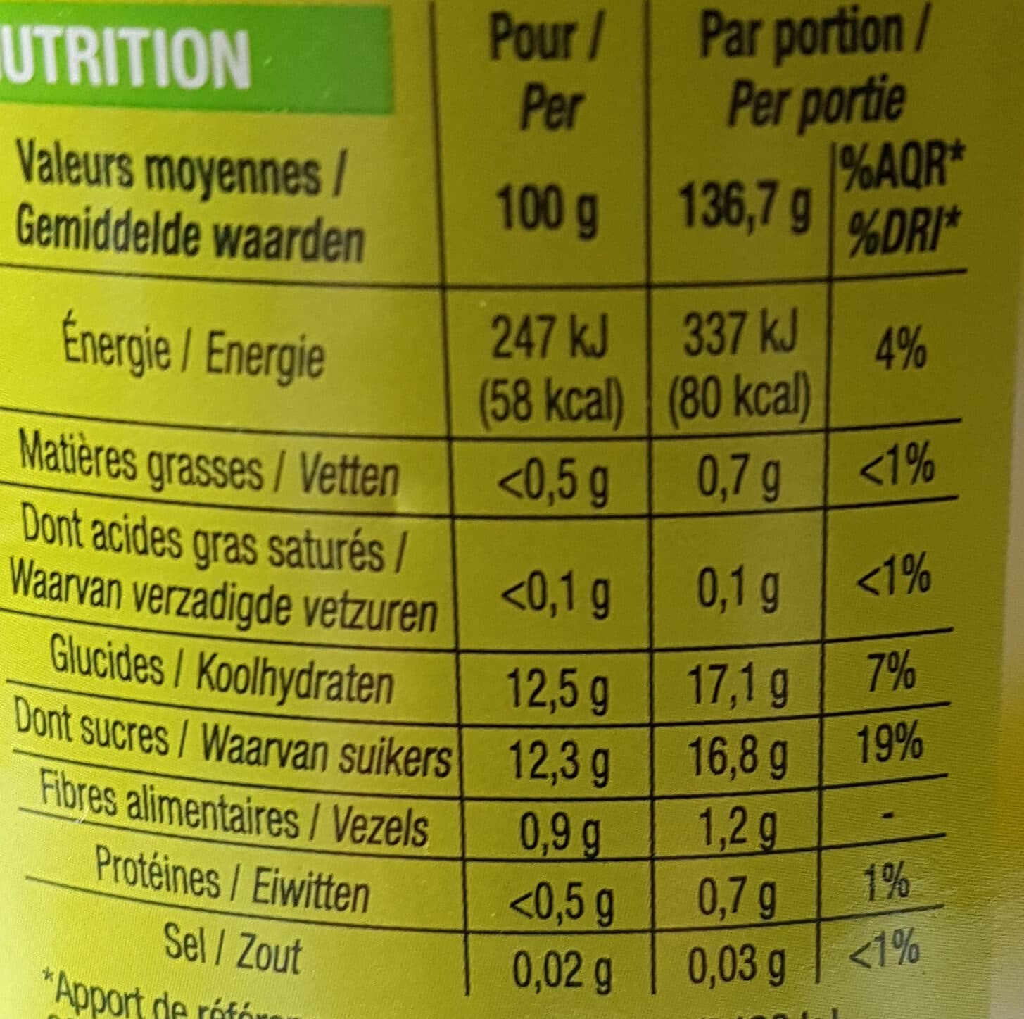 Cora Abricots au sirop léger packshot
