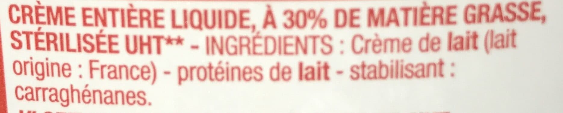 Cora Crème Fluide Entière 30% packshot