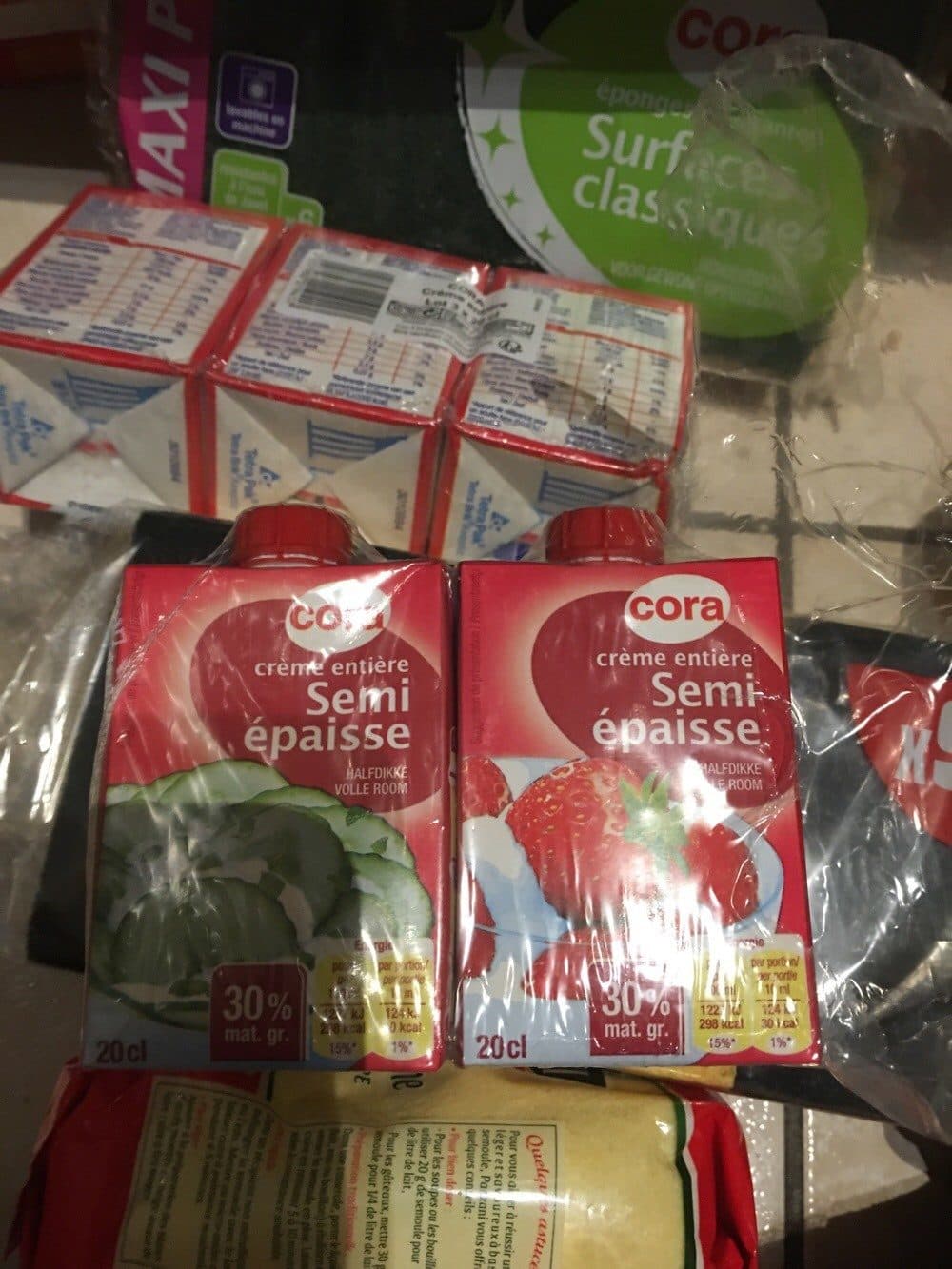 Cora Crème entière semi épaisse 30%Mat.gr packshot