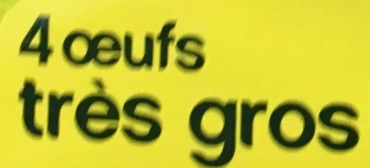 Nature Bio 4 oeufs très gros packshot