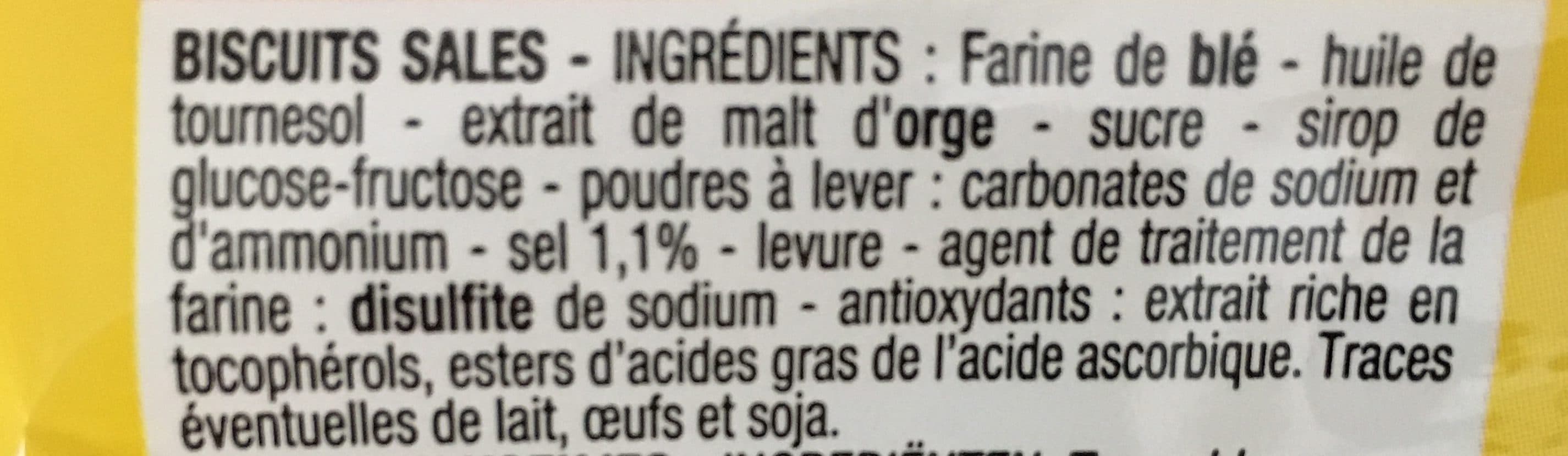 Cora Crackers salés packshot