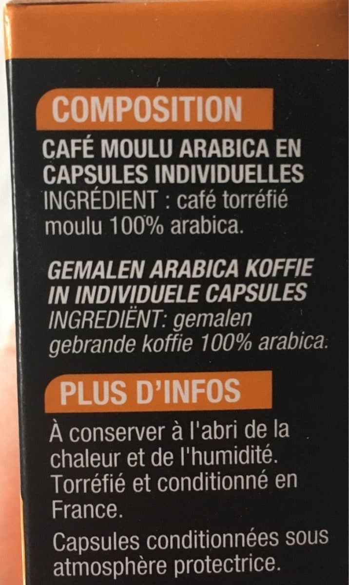 Cora Capsules Espresso Lungo packshot