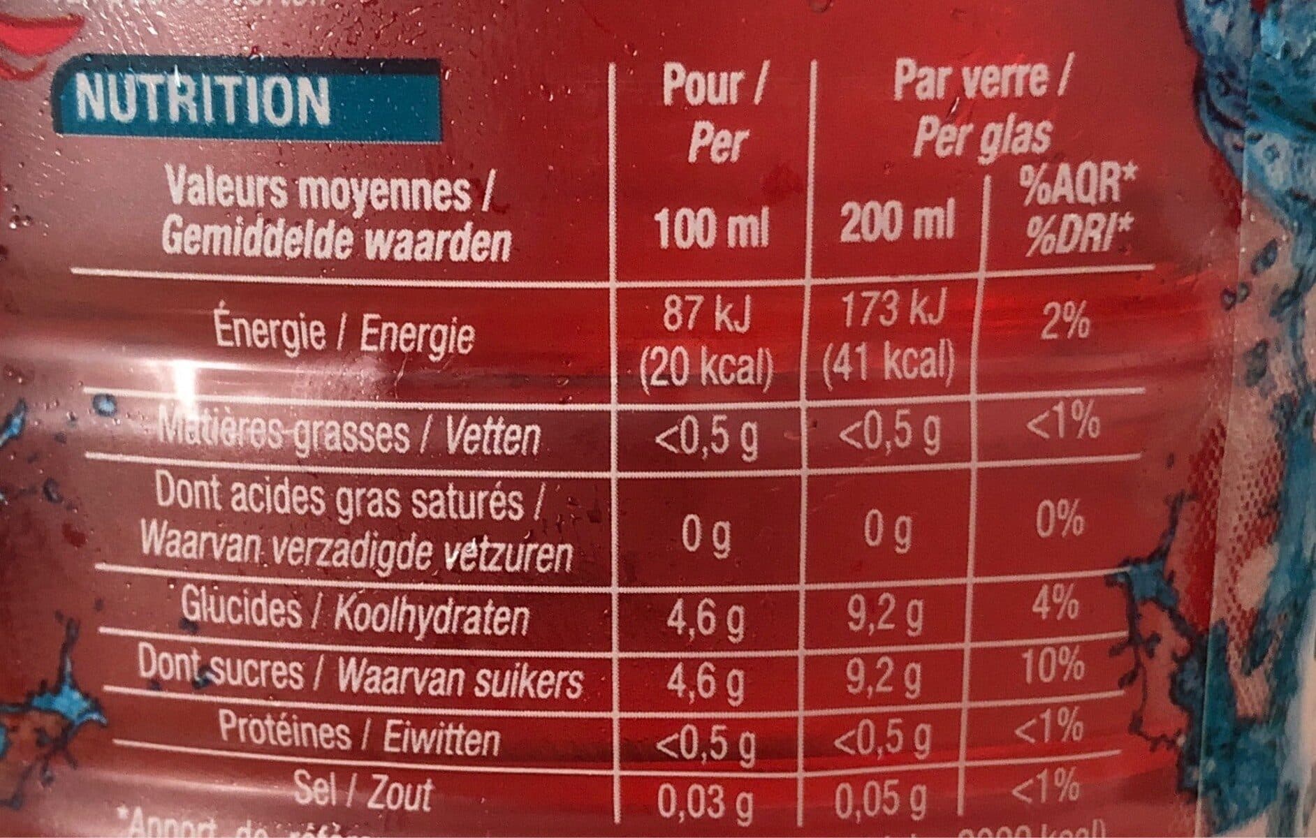 Cora Eau Aromatisé Fraise packshot