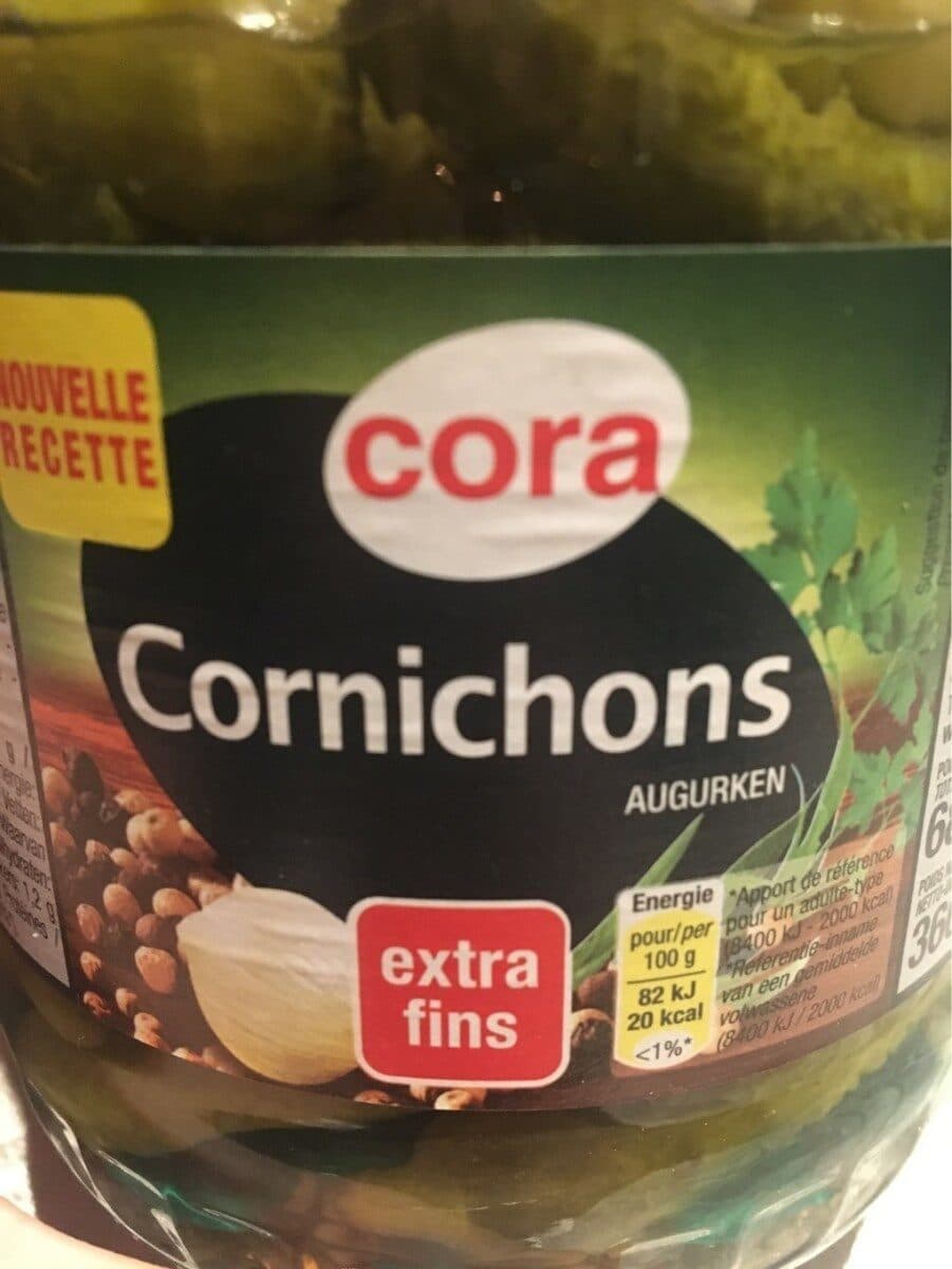 Cora Cornichons extra fins packshot