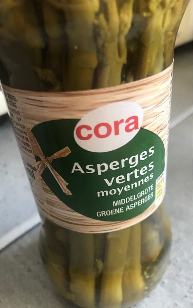 Cora Asperges vertes moyennes, 205g packshot