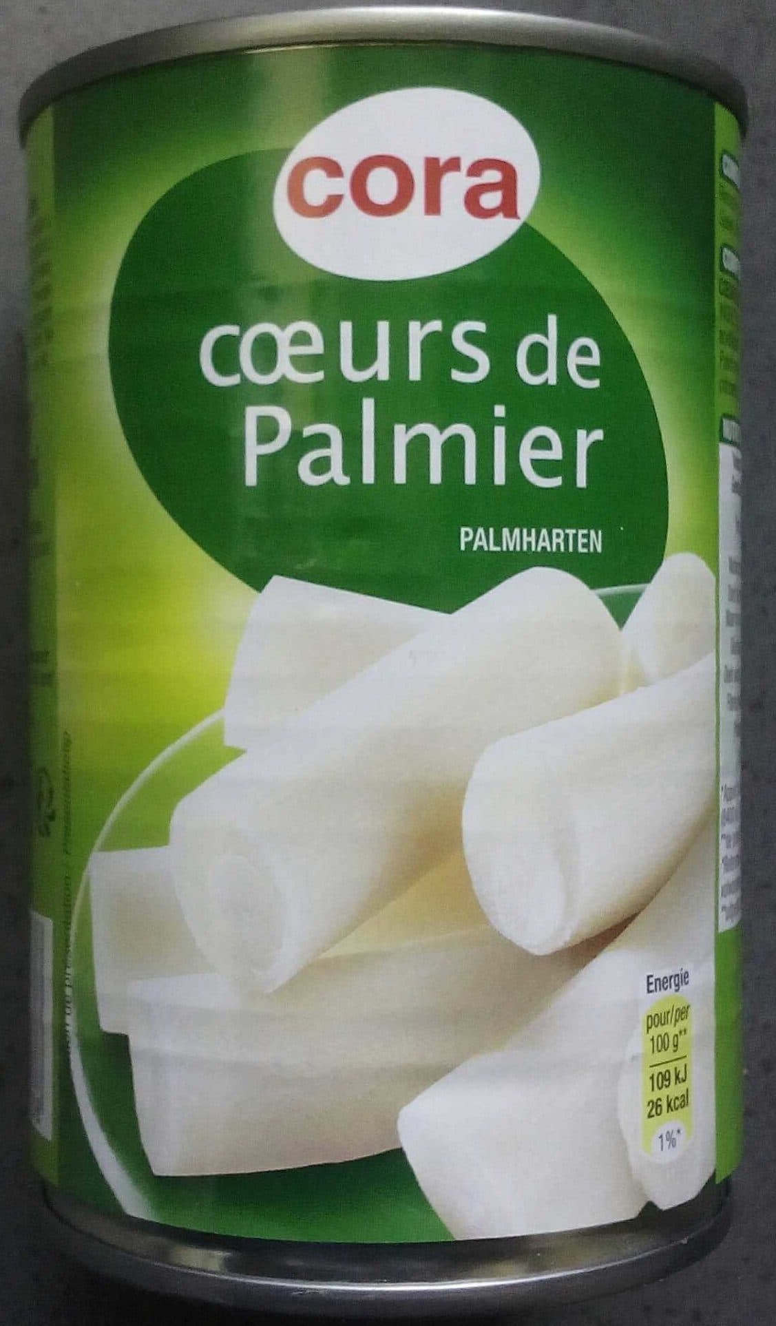 Cora Cœurs de palmier packshot