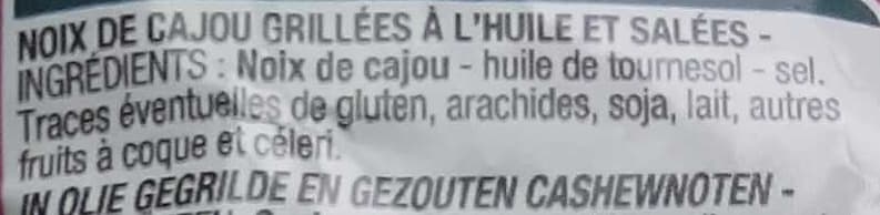 Cora Noix de cajou grillées et salées packshot