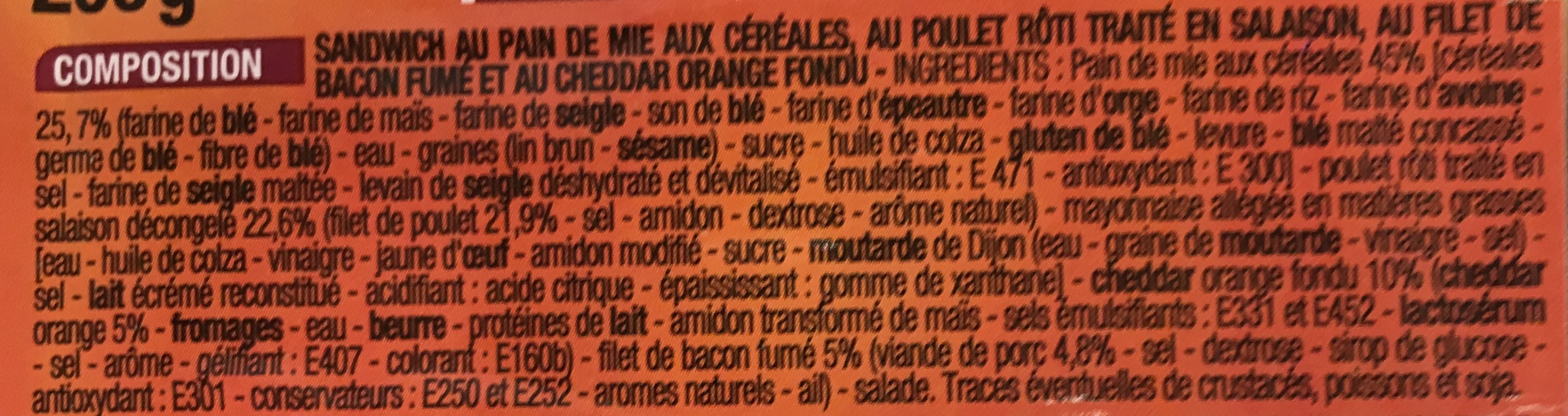 Cora Poulet Bacon Cheddar maxi packshot