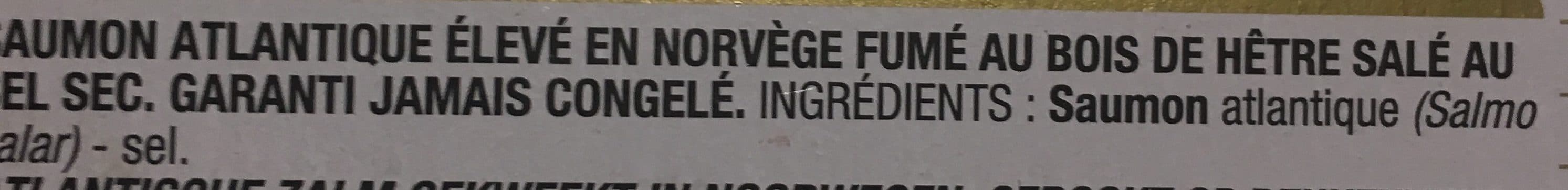 Cora Saumon fumé de Norvège packshot