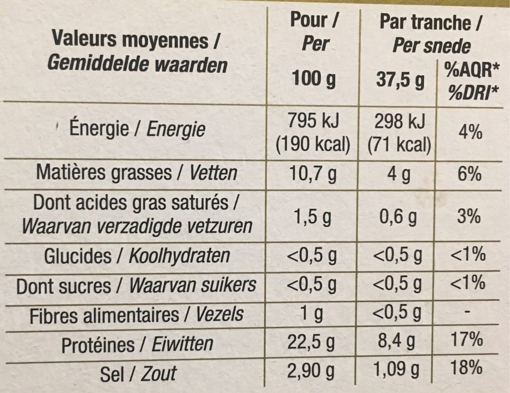 Cora Saumon fumé de Norvège packshot