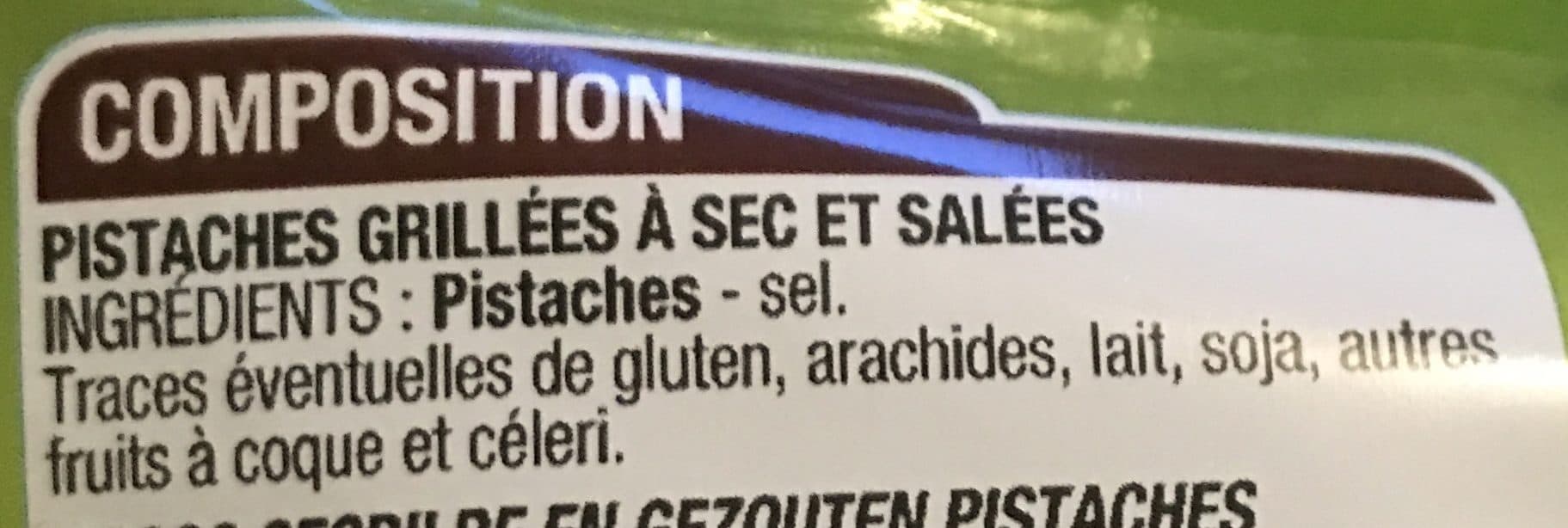 Cora Pistaches grillées et salées packshot