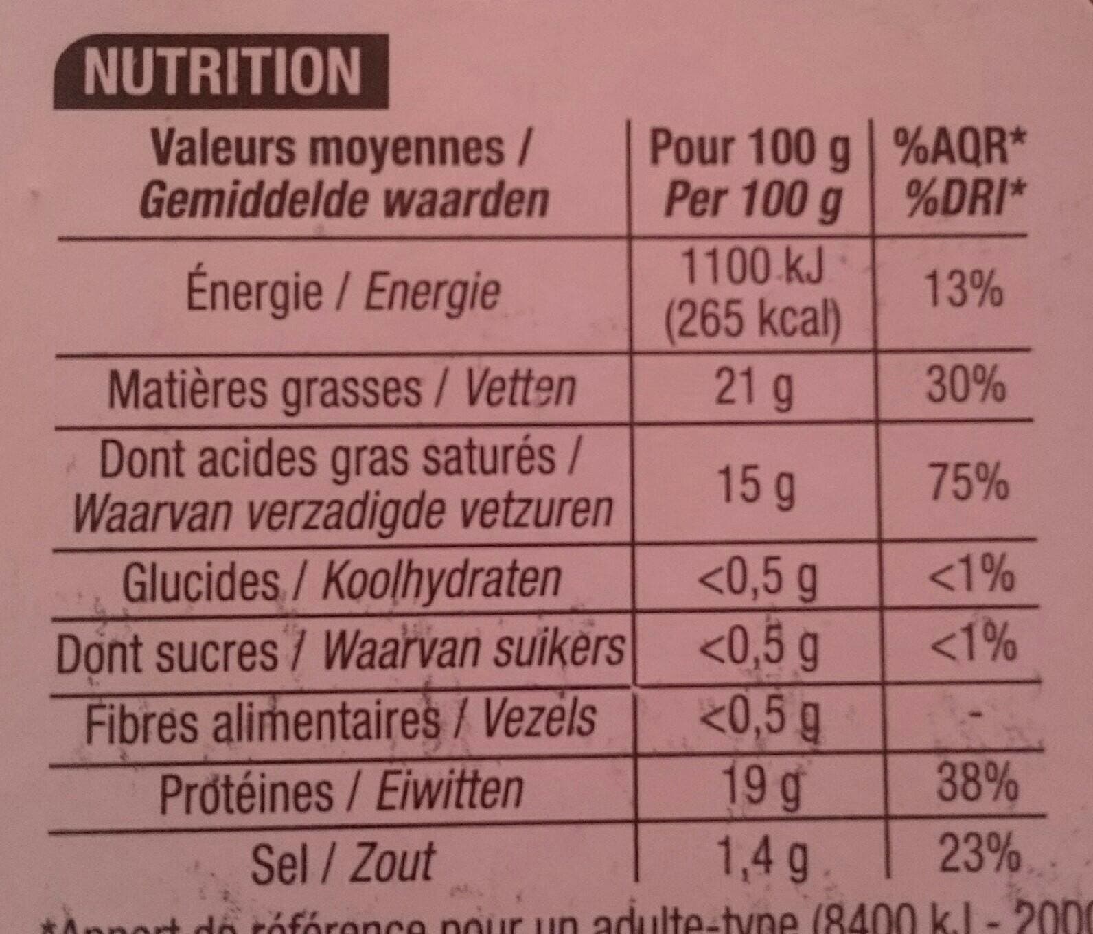 Cora Camembert de caractère packshot