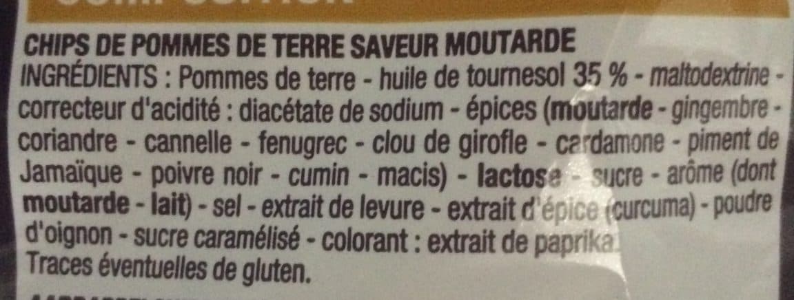 Cora Chips saveur moutarde packshot